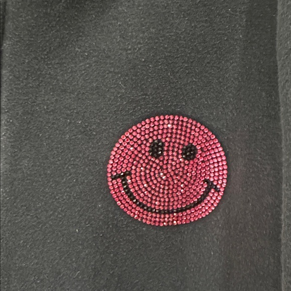 LOLA + THE BOYS SWEET TREATS RHINESTONE SMILE FLEECE HOODIE 10 - Picture 6 of 12